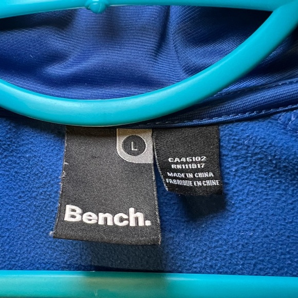 Bench full zip Royal blue sweater / jacket. Size L. EUC - Picture 3 of 5